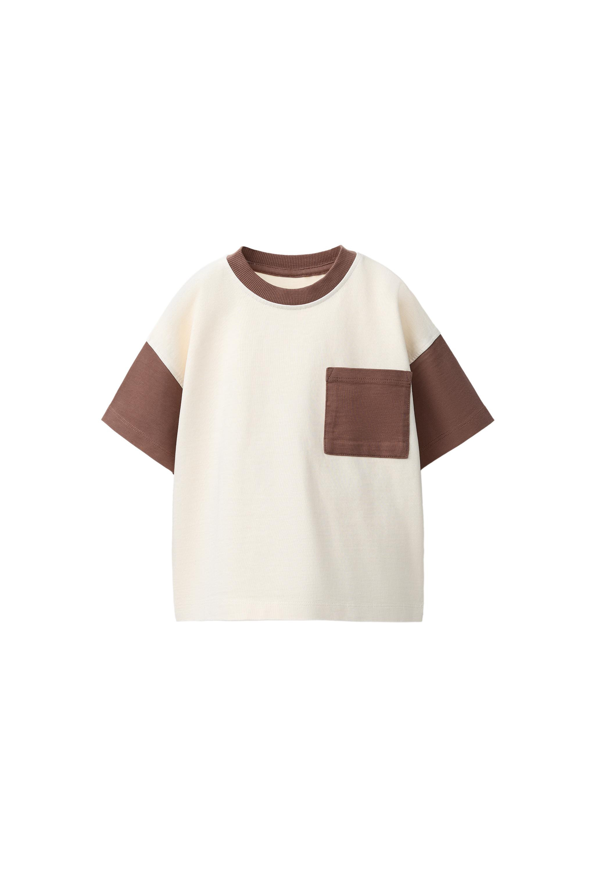 COLOUR BLOCK T-SHIRT | Zara UK