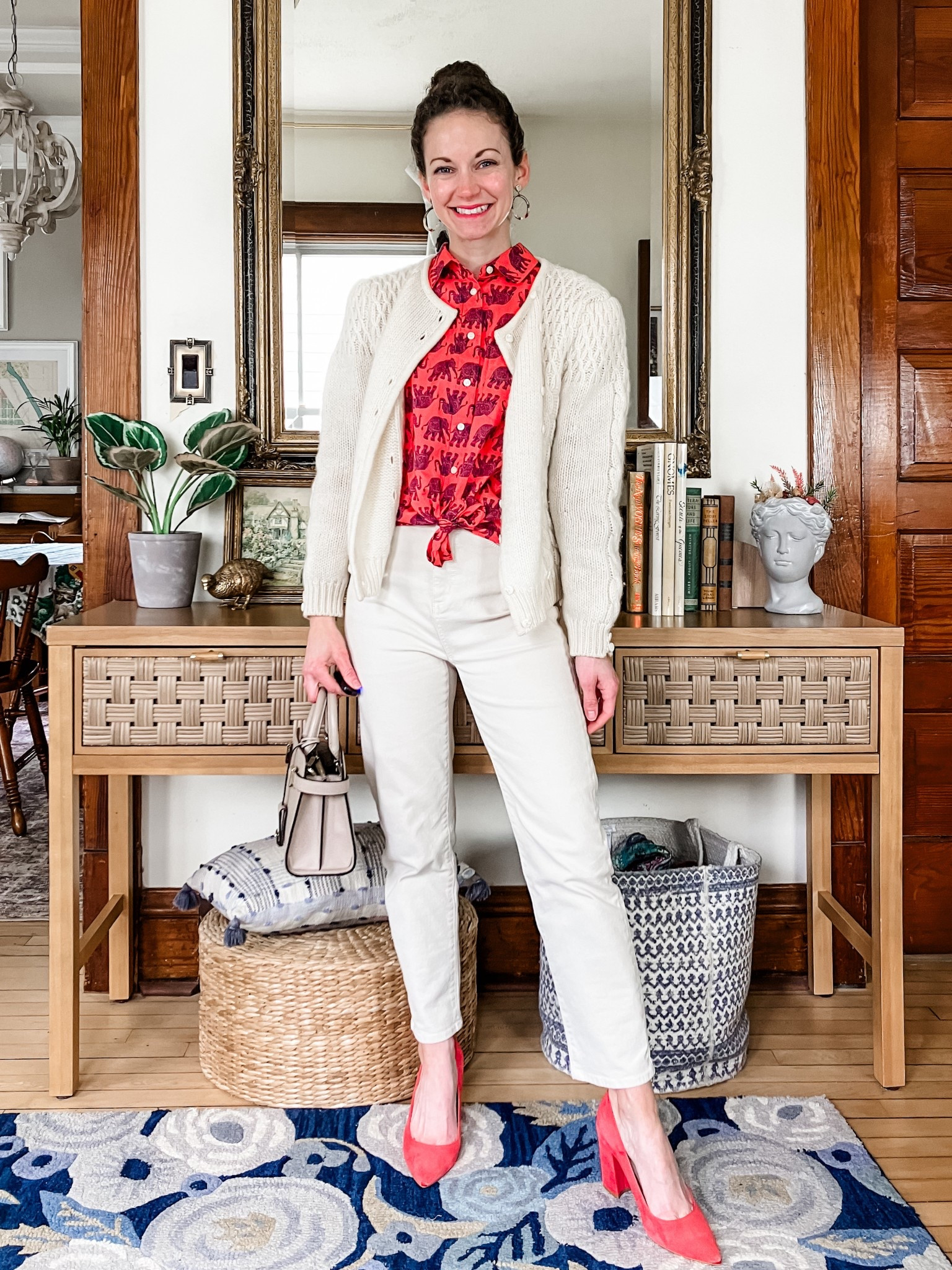 Classic spring outfit!
Petite outfit. Modest outfit. Mom outfit.  Classic outfit  

#LTKFindsUnder50 #LTKPetite #LTKOver40