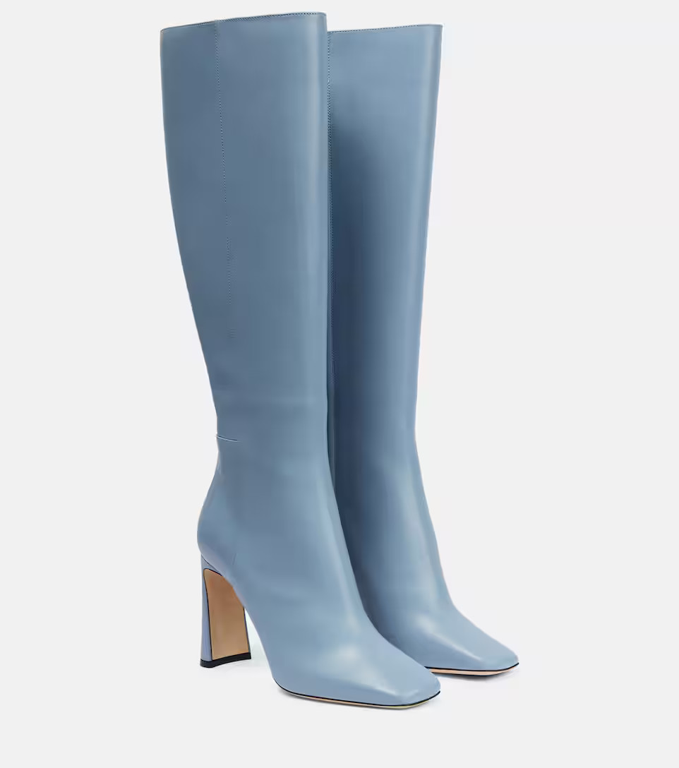 Kinsey 95 leather knee-high boots | Mytheresa (US/CA)