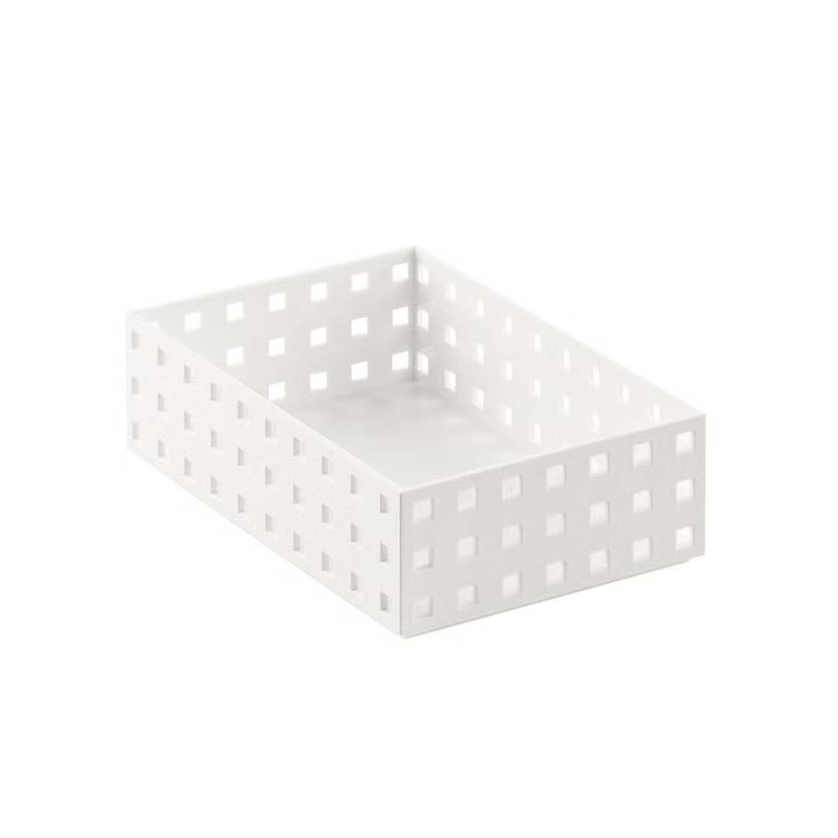like-it Bricks 8-1/4" Medium Short Bin WhiteSKU:100650464.853 Reviews | The Container Store