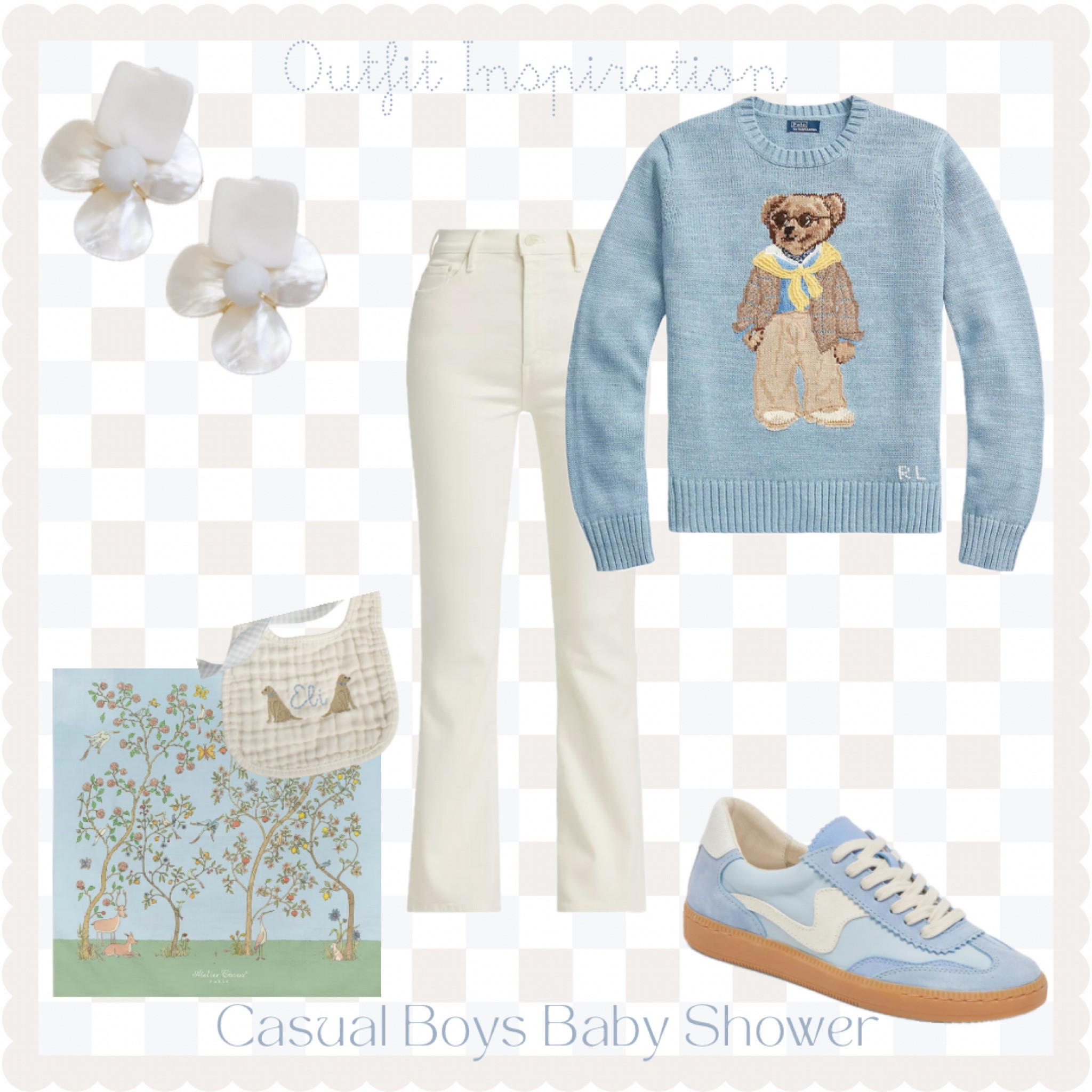 Outfit Inspiration: Casual Boys Baby Showerr

#LTKshoecrush #LTKfindsunder100 #LTKbaby
