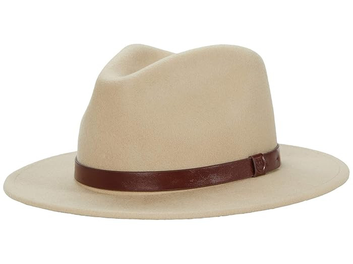 Brixton Messer Fedora (Safari) Fedora Hats | Zappos