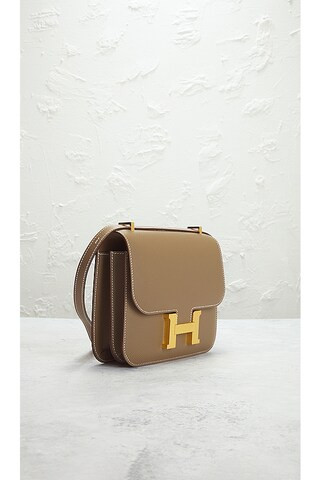 Hermes Epsom Constance 18 Shoulder Bag in Etoupe | Revolve Clothing (Global)