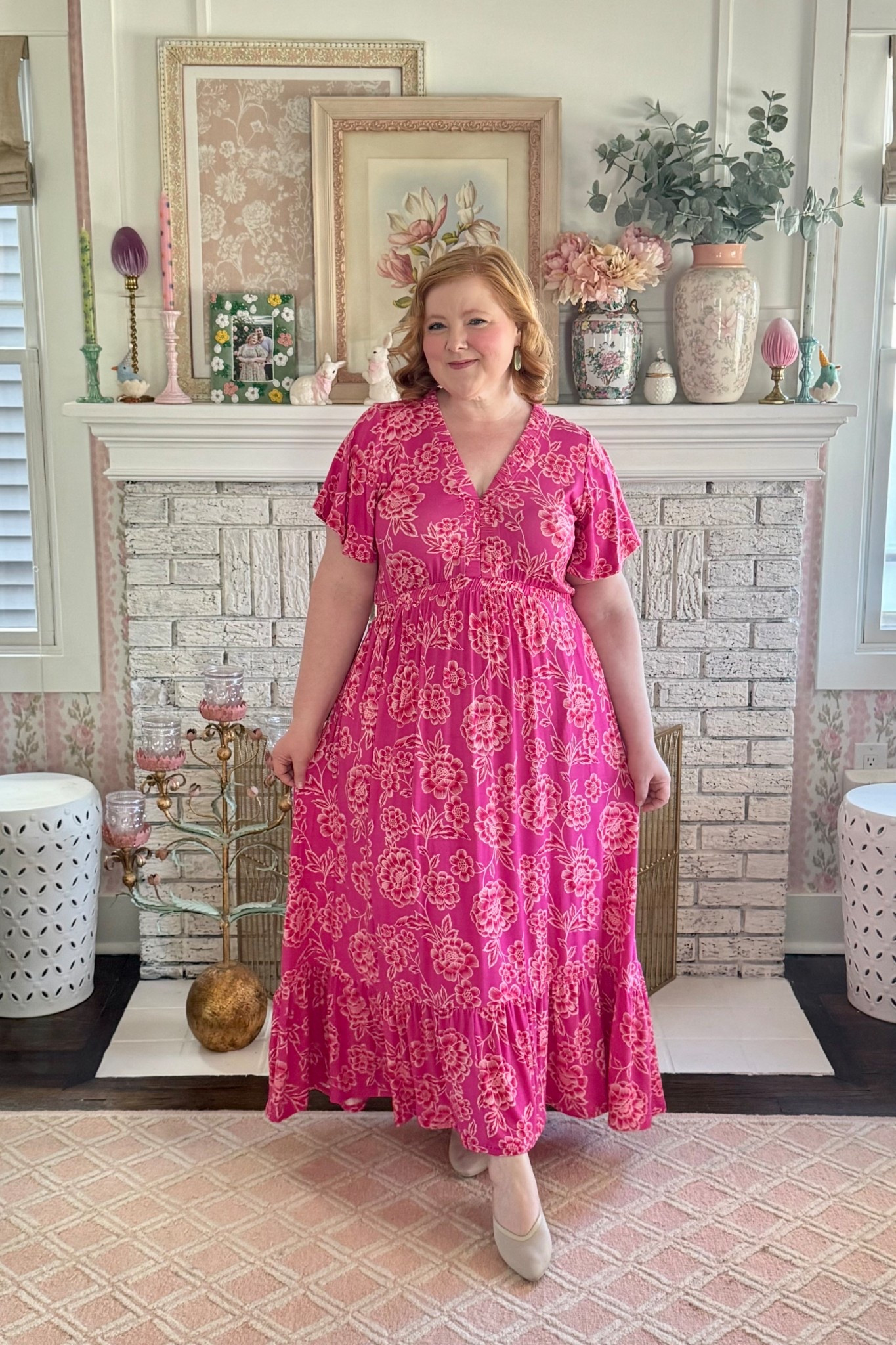 Spring Floral Dress 🌺 Comes in 4 color ways in a stretchy jersey fabric with elastic sewn into the neckline and waistline.

Lane bryant dress size 14/16, size 1X, maxi dress

#LTKMidsize #LTKPlusSize #LTKootd
