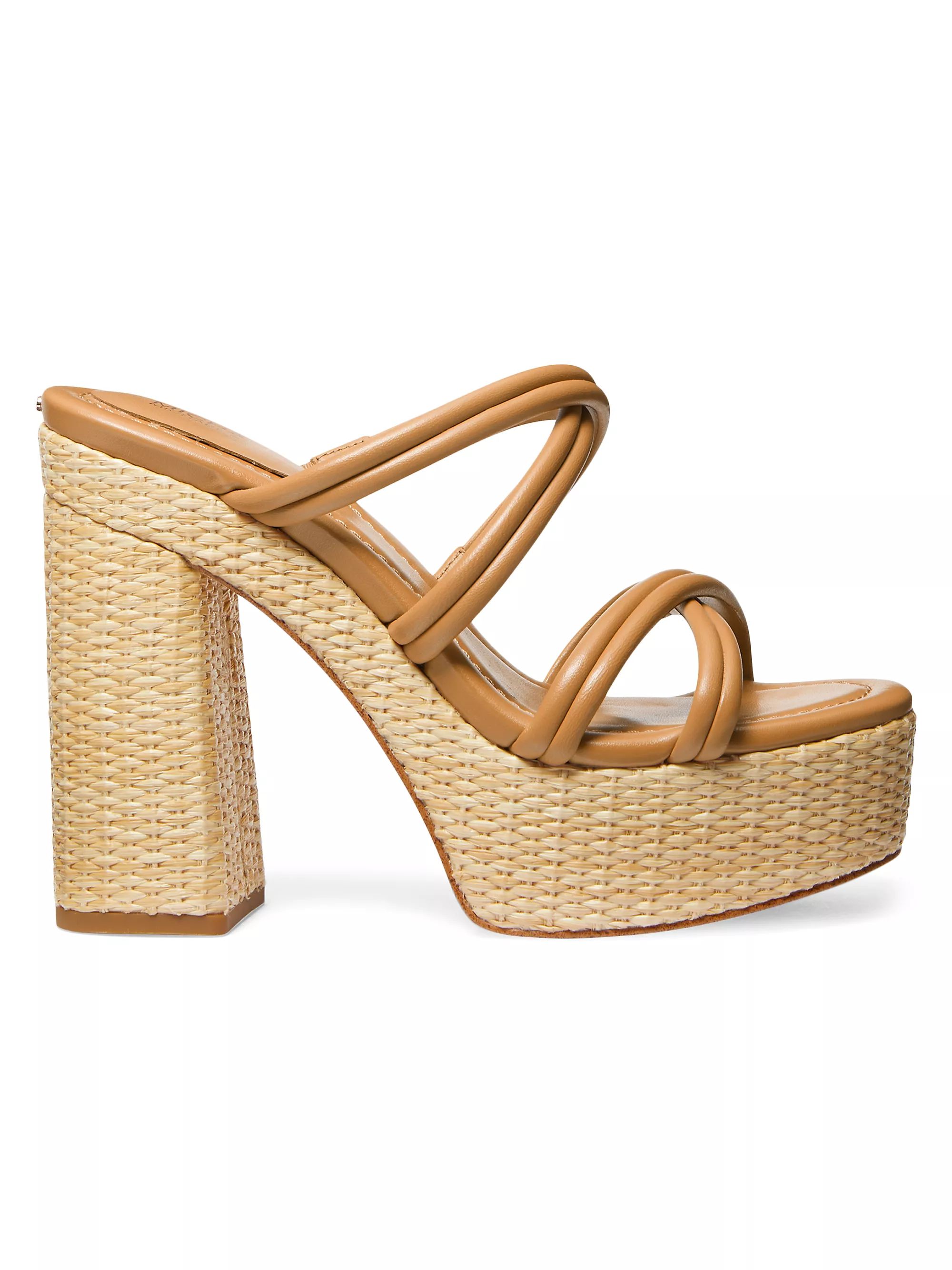 Corrine 130MM Leather Platform Sandals | Saks Fifth Avenue