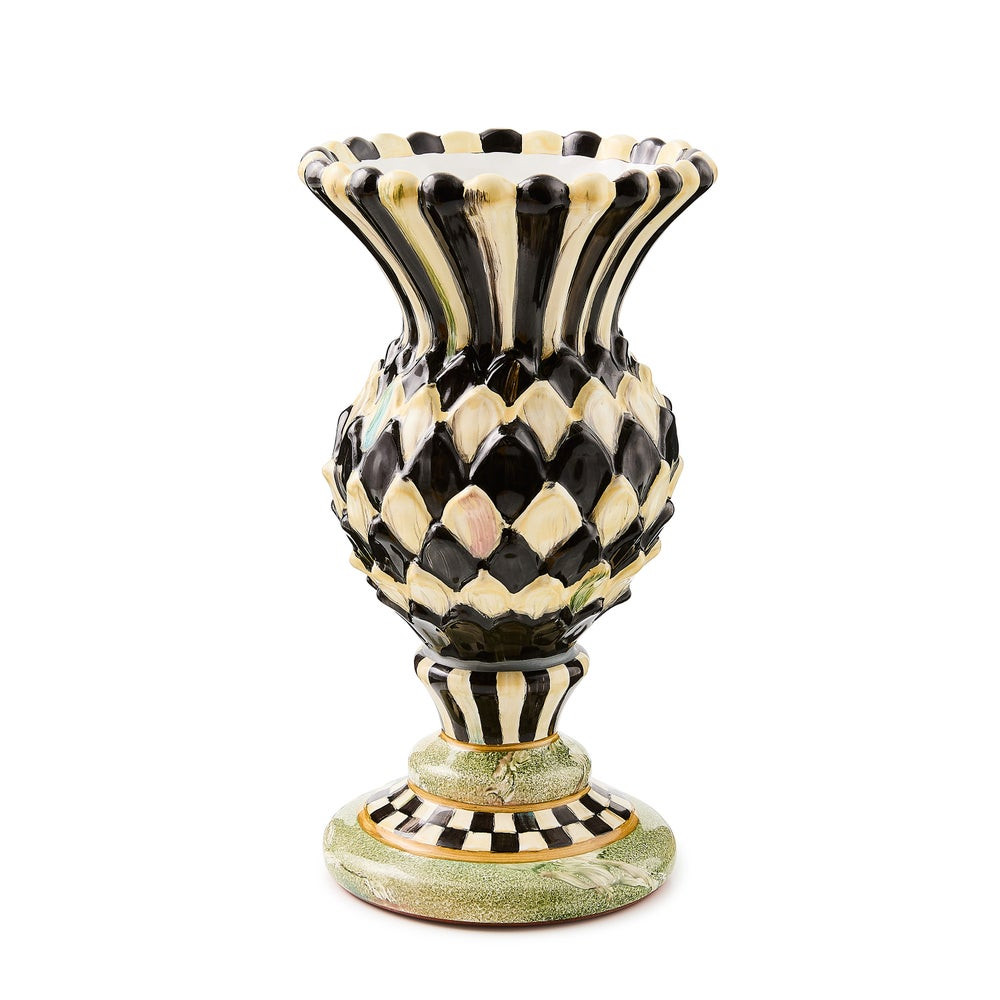 Cheltenham Ceramic Thistle Urn | MacKenzie-Childs