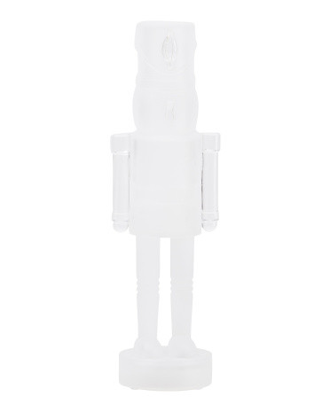 14.75in Lighted Acrylic Nutcracker | TJ Maxx