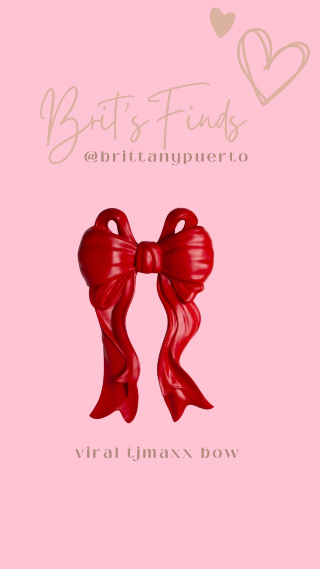 Viral tjmaxx bow

#LTKHome #LTKSeasonal #LTKFindsUnder100