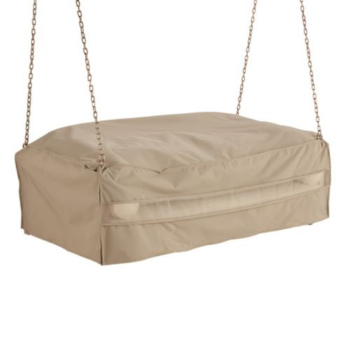 Sunday Porch Swing Cover Tan | Ballard Designs, Inc.