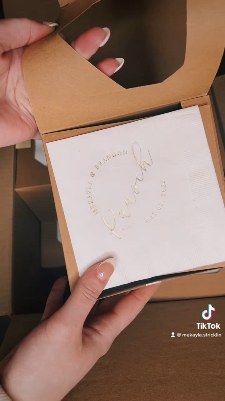 Love these wedding napkins!

#LTKU #LTKwedding #LTKFind