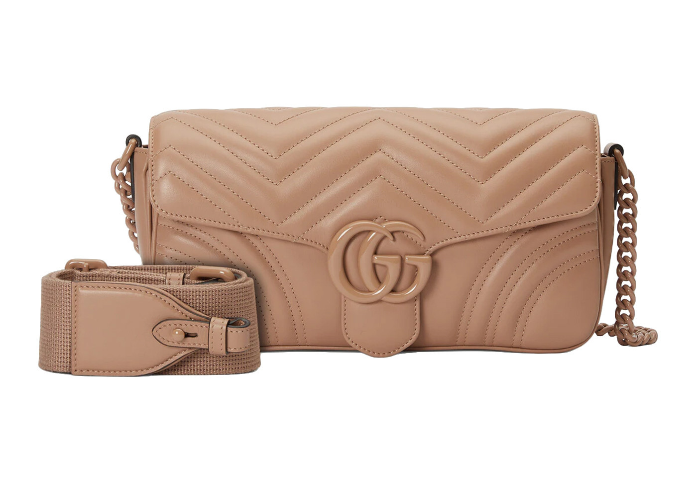 Women's Gucci GG Marmont Matelasse Shoulder Bag in Rose Pink | StockX