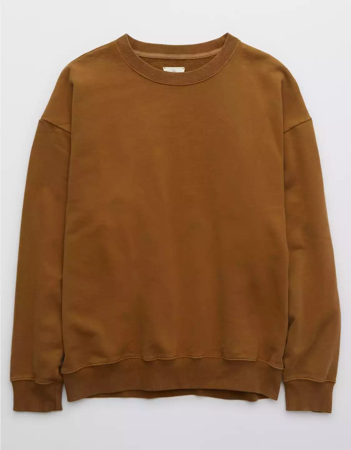 OFFLINE By Aerie Throw-Back Fleece Crew Neck Sweatshirt | American Eagle Outfitters (US & CA)