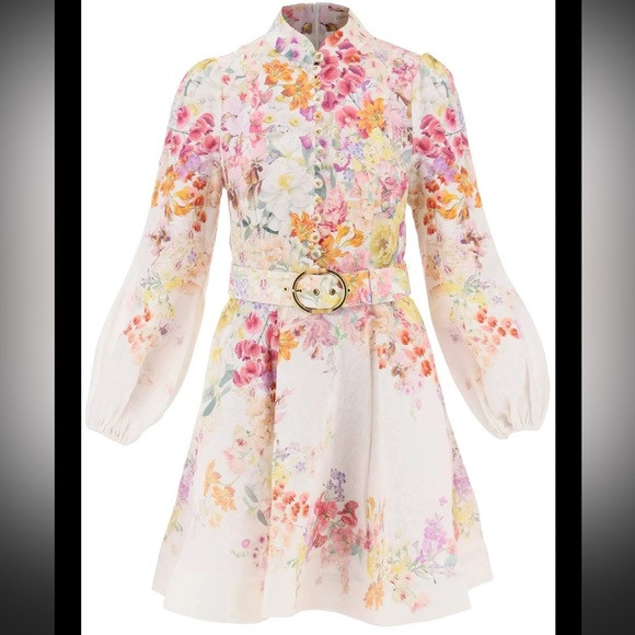 Natura Mini Dress in Kaleidoscope Garden ZIMMERMANN | Poshmark