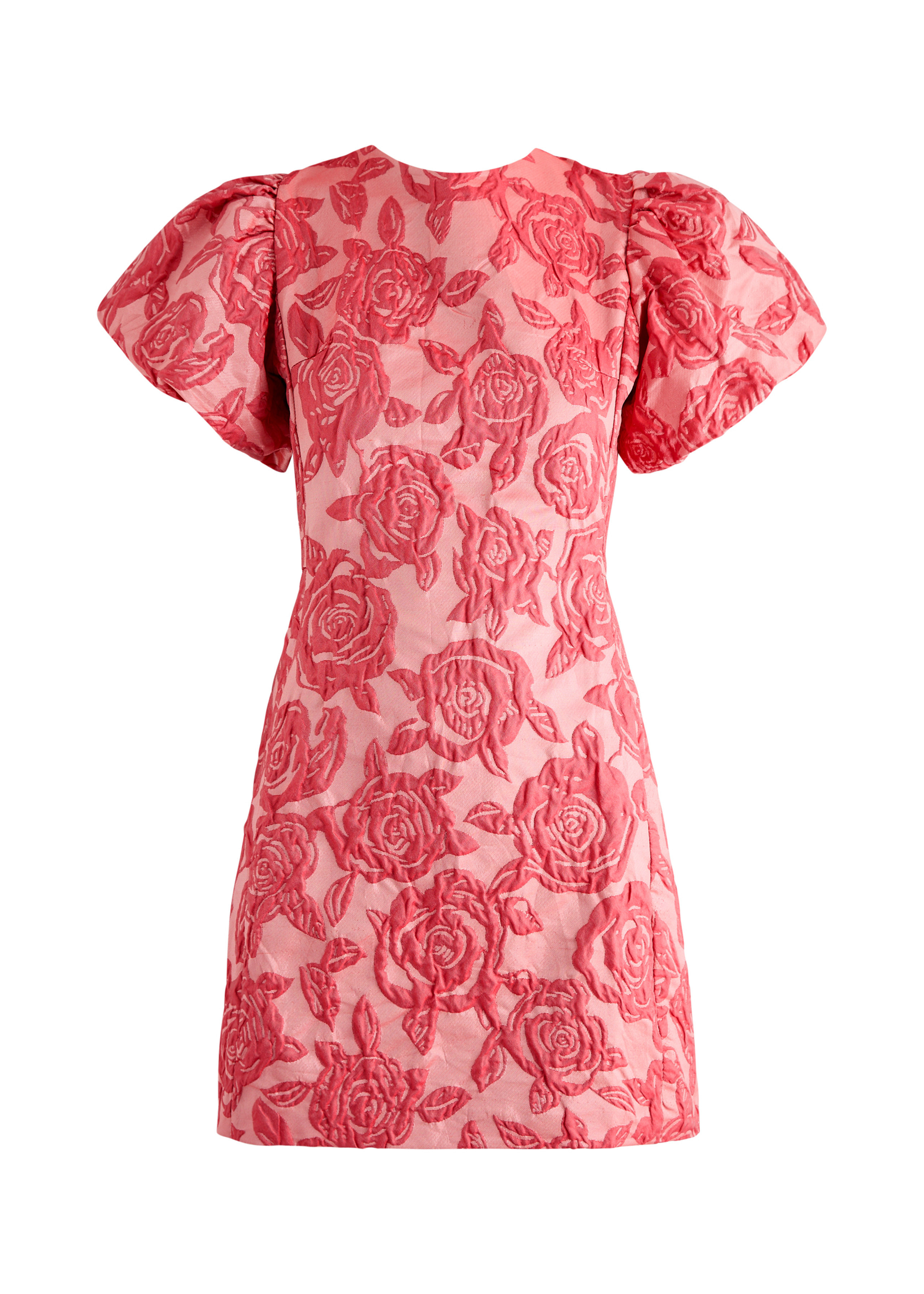 Grace floral-jacquard cloqué mini dress | Harvey Nichols
