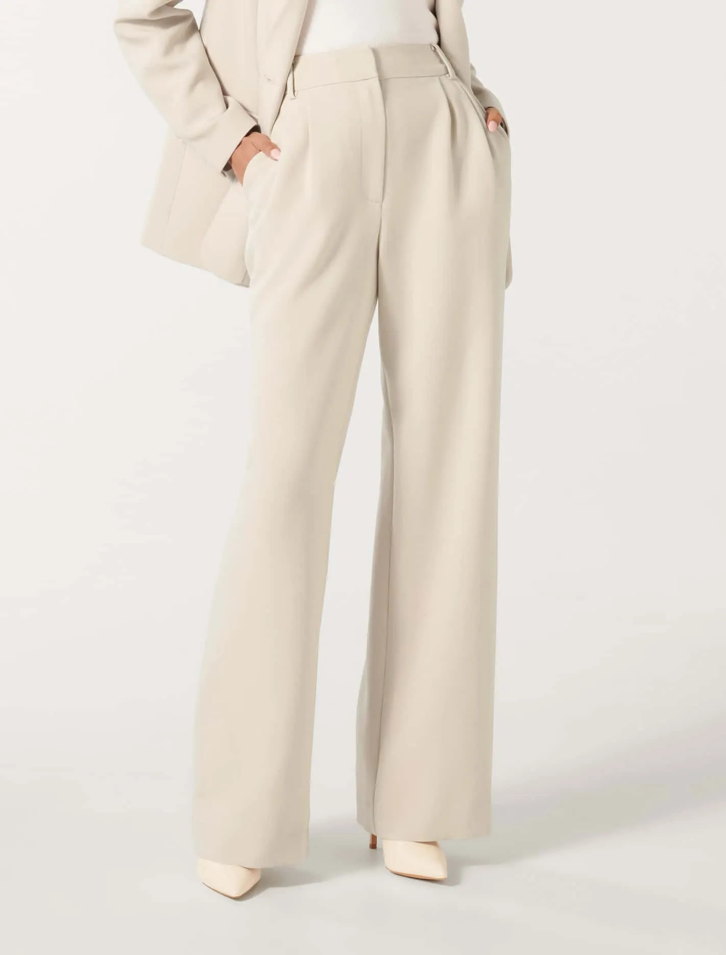 Tessa Petite Straight-Leg Pants | Forever New (AU)