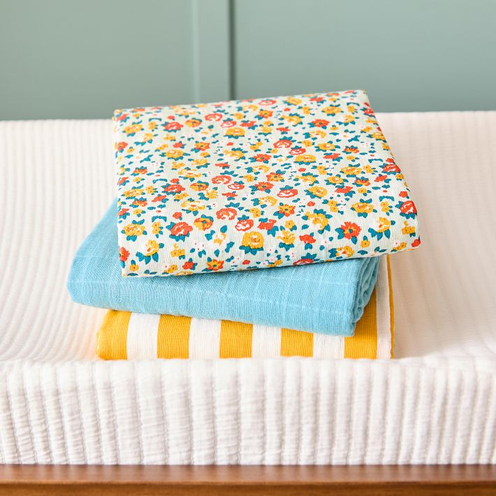 Misha & Puff Organic Swaddle Set | West Elm (US)