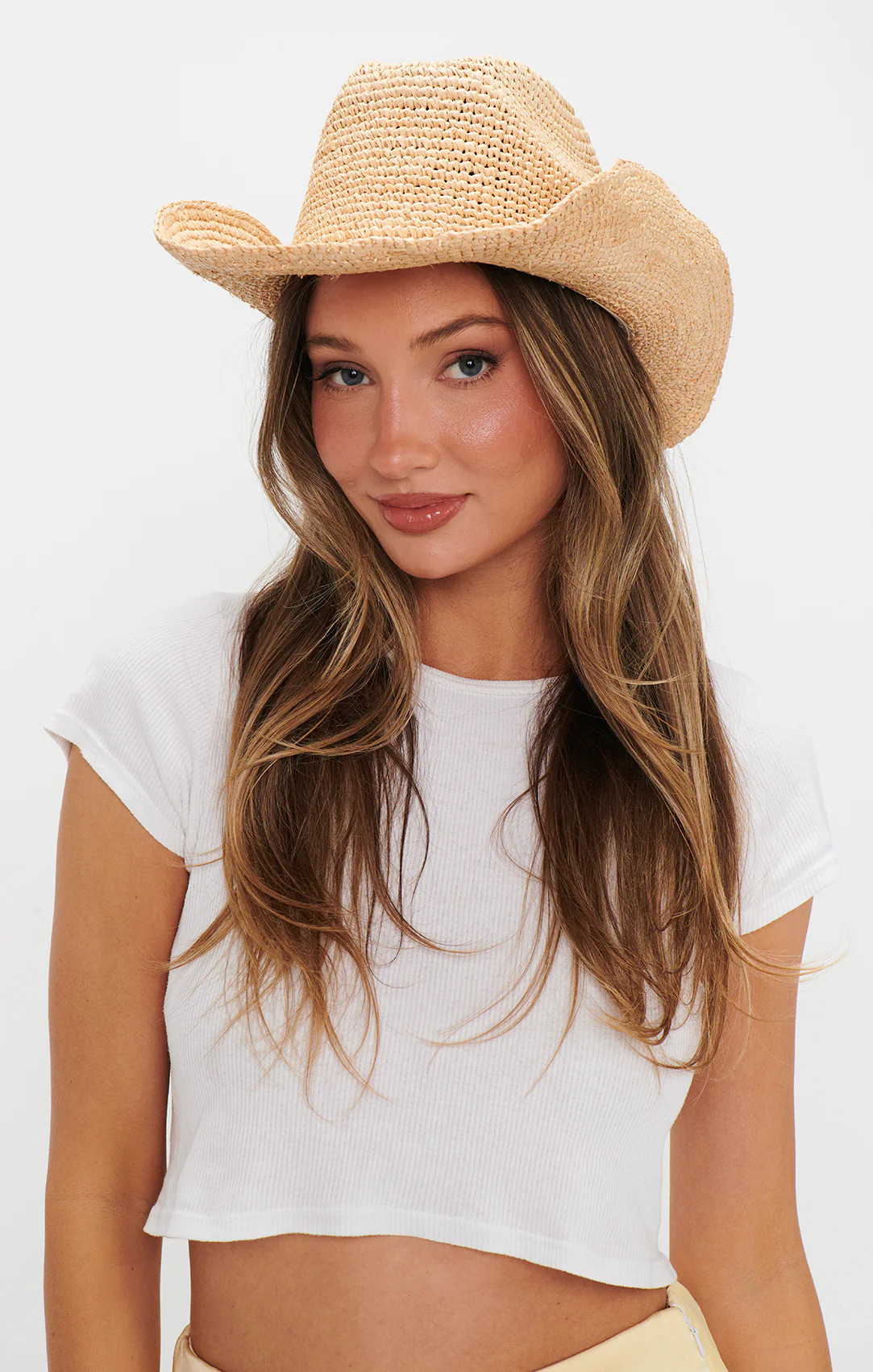 Raffia Cowboy Hat, in Natural | Show Me Your Mumu | Show Me Your Mumu