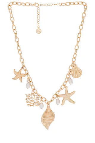 8 Other Reasons Breezy Charm Necklace in Gold from Revolve.com | Revolve Clothing (Global)