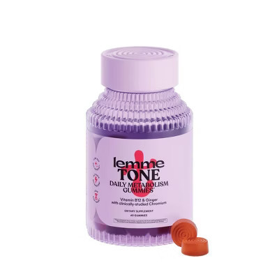 Lemme Tone Metabolism Lean Body Mass Gummies - 60ct | Target