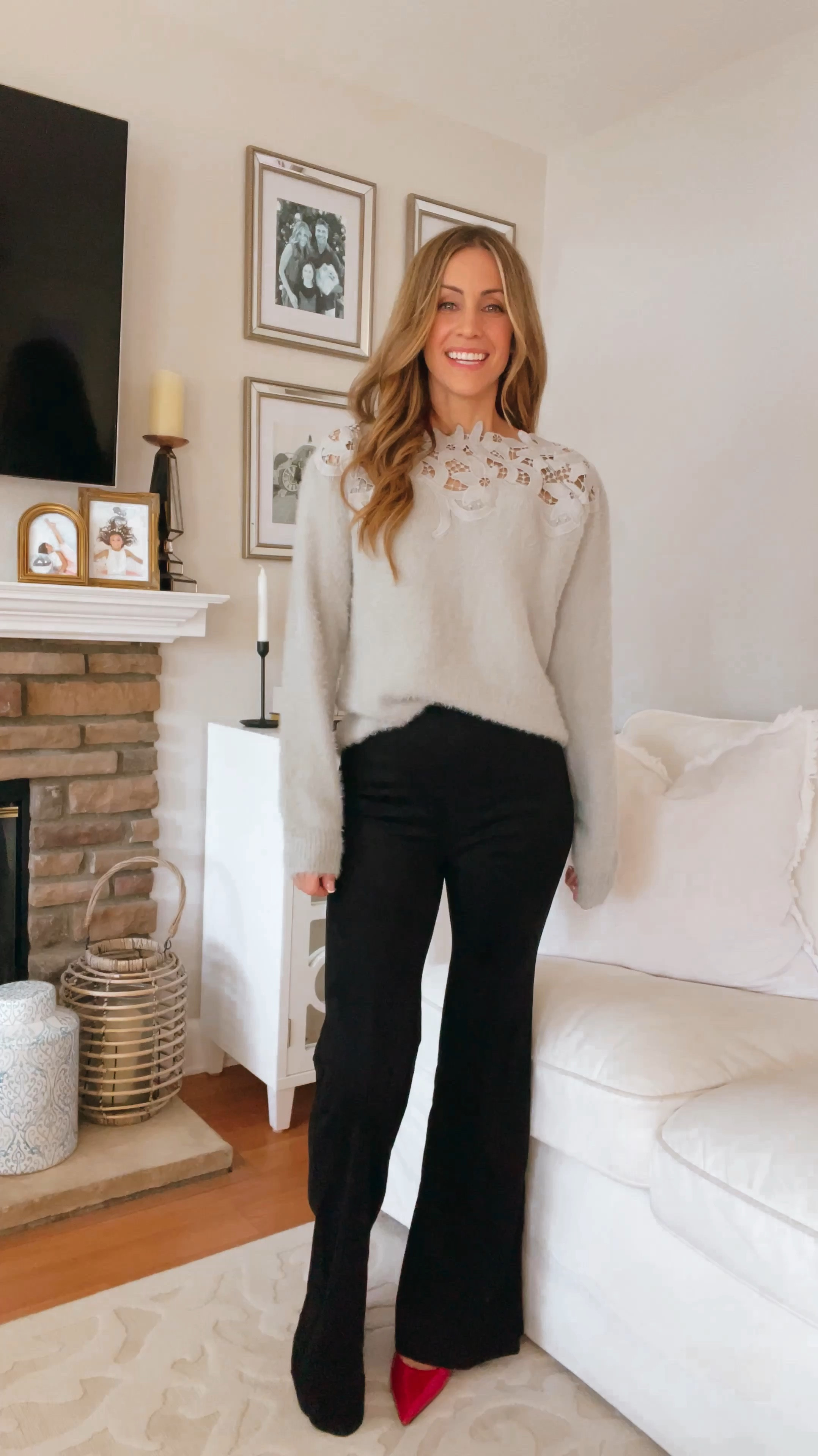 Grab this sweater while it’s ON EWLE and before it sells out!! 

Sweater is SUPER SOFT and fits true to size. It comes in black, too!

#ltkgiftguide #giftsforher #sweater #ltkpetite #workwear

#LTKWatchNow #LTKHoliday #LTKCyberWeek