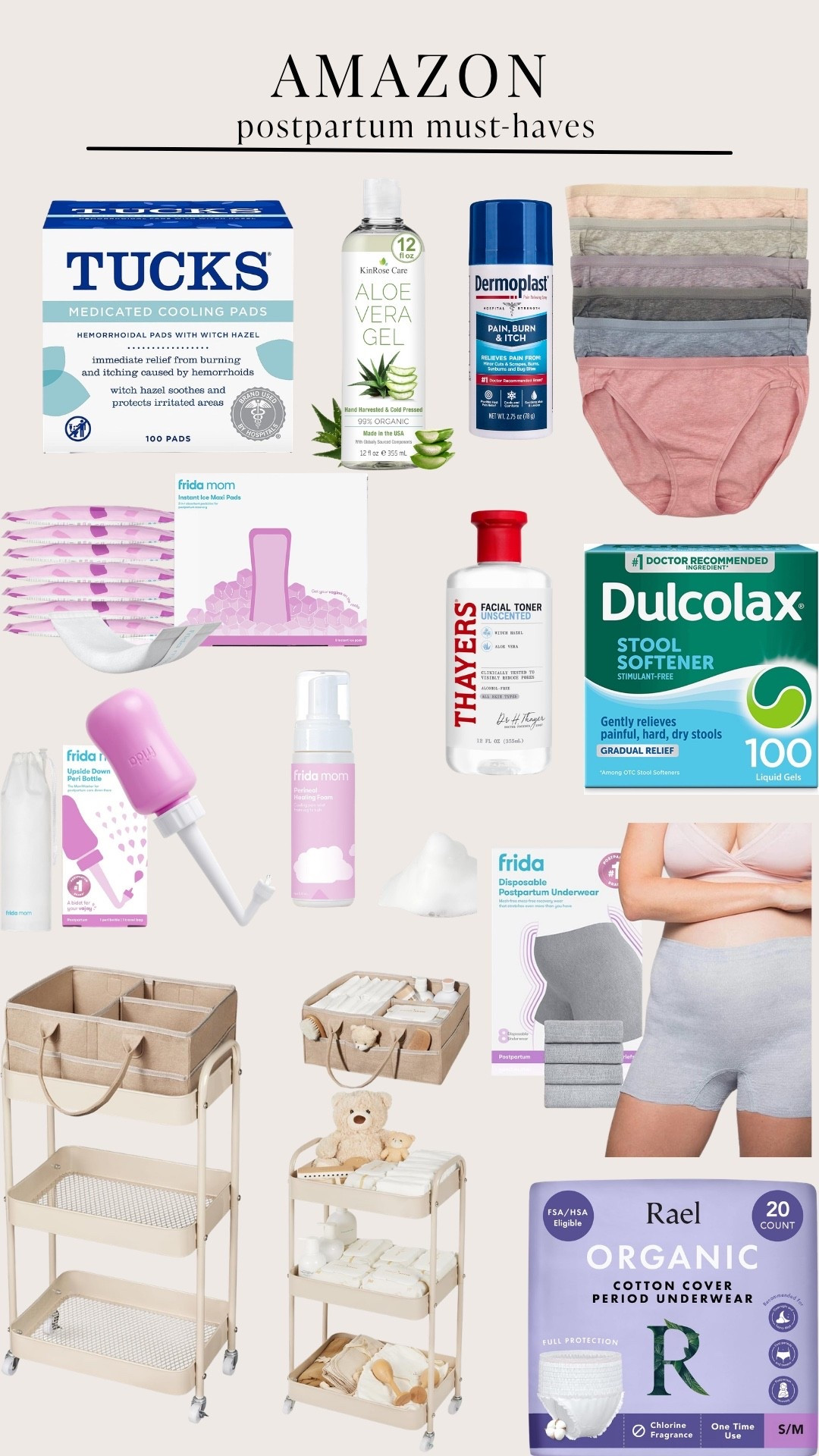 Amazon Finds I’m Loving — Postpartum Must Haves