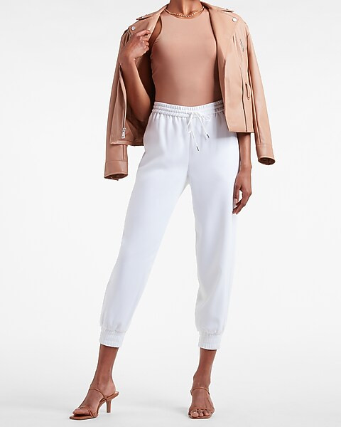 Body Contour Double Layer High Neck Thong Bodysuit | Express