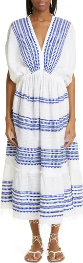 Yani Plunge Neck Tiered Dress | Nordstrom