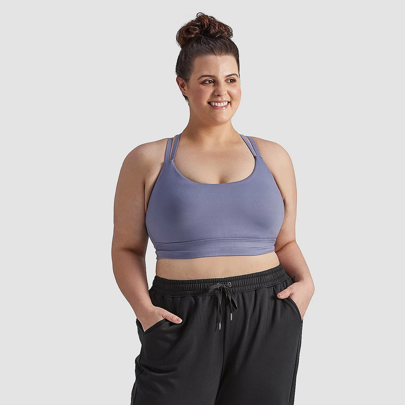 Freely Women's James Low Support Plus Size Sports Bra | Academy | Academy Sports + Outdoors