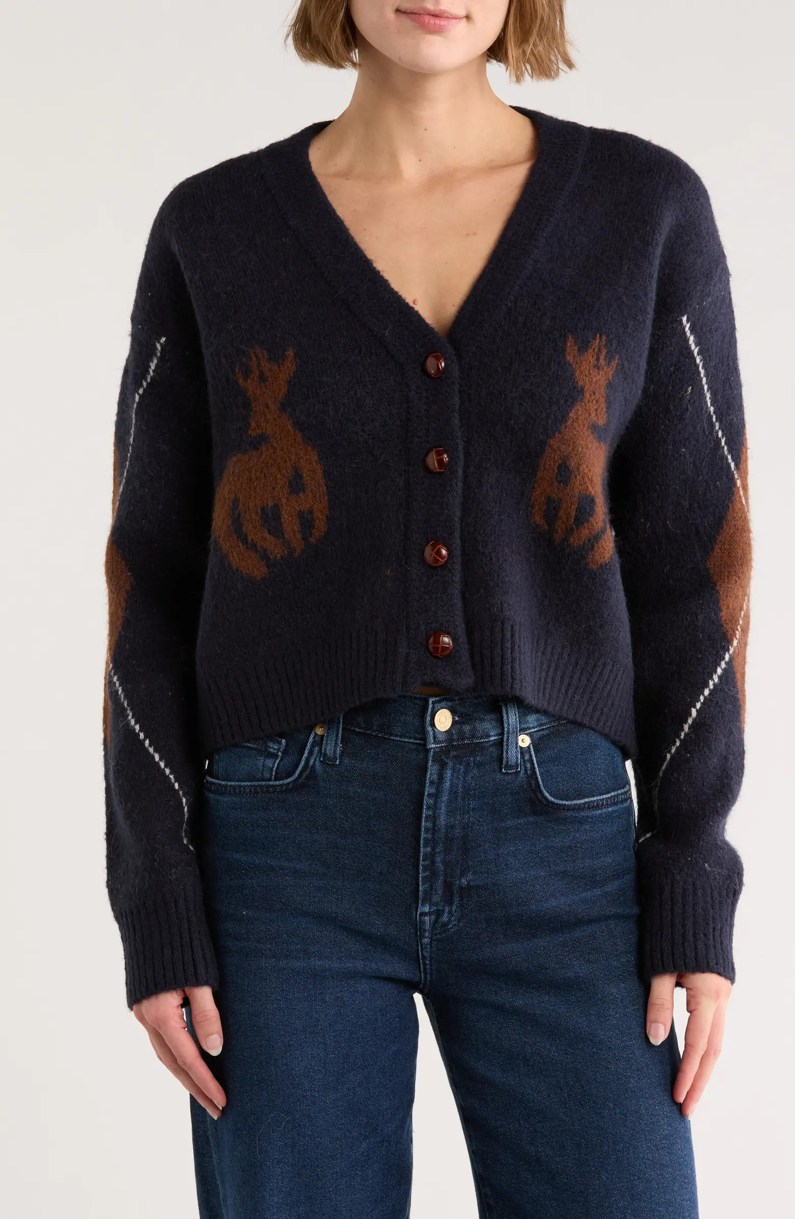 INTERNATIONAL DESIGNER Crop Cardigan | Nordstromrack | Nordstrom Rack