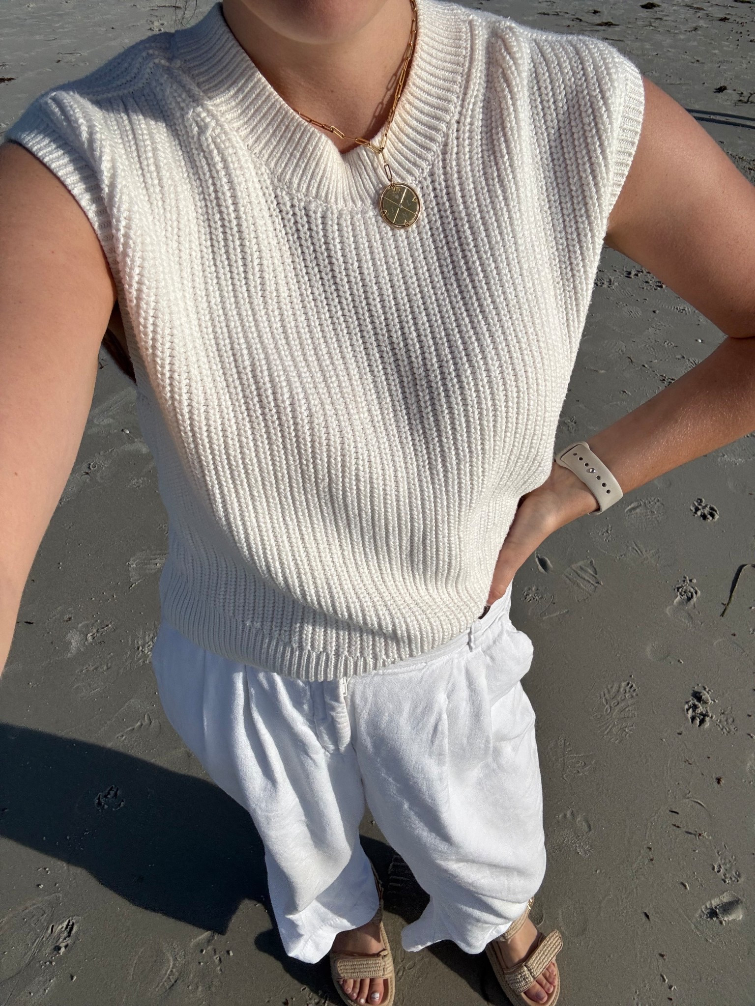 Beachy whiteout outfit for late afternoon walks on the beach 🌊🌅

#LTKTravel #LTKStyleTip #LTKSeasonal