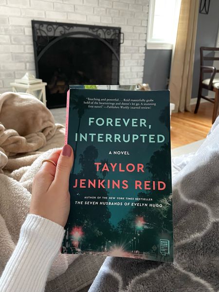 My current read — forever interrupted by Taylor Jenkins Reid 

#LTKunder50 #LTKCyberweek #LTKGiftGuide