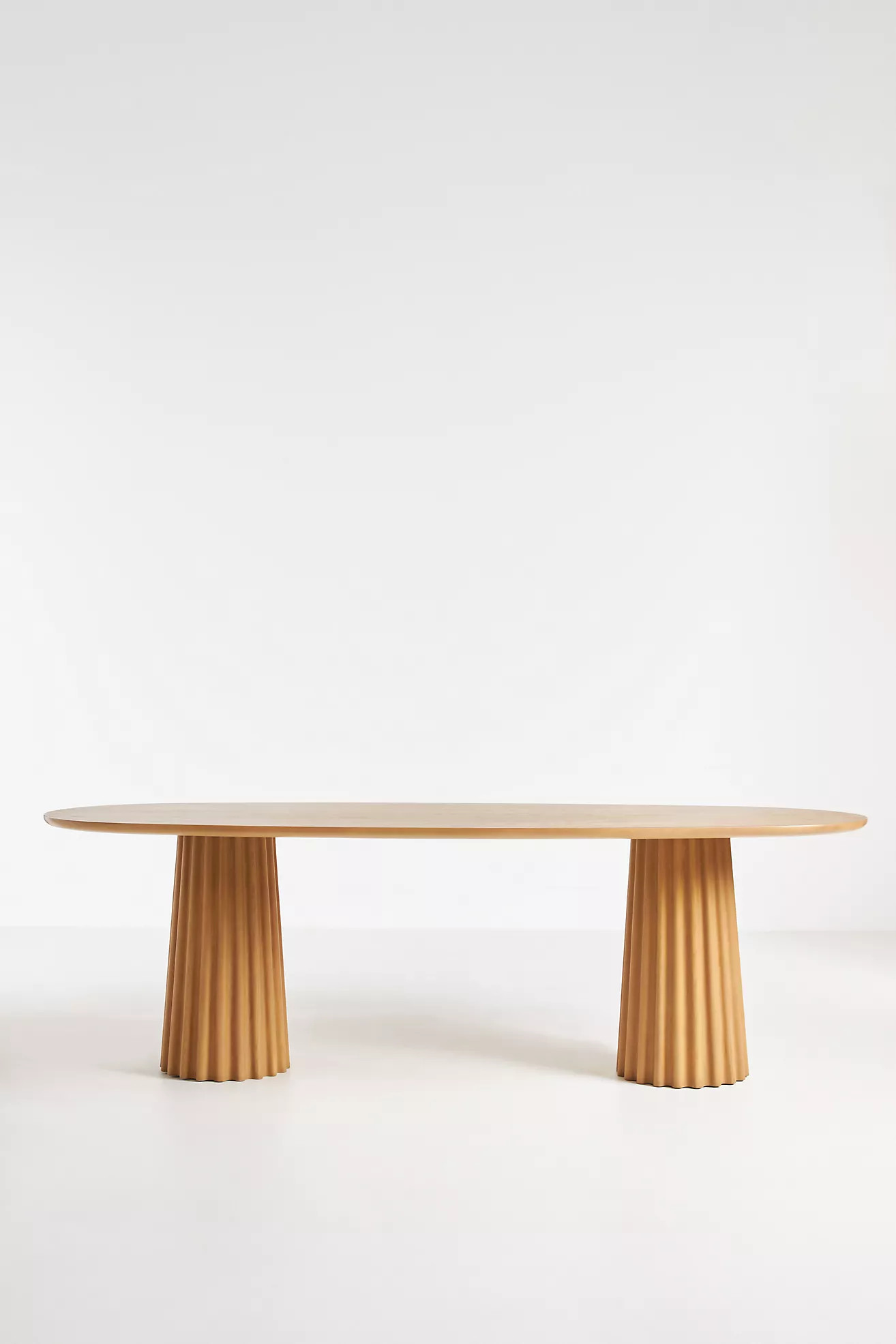 Maja Double Pedestal Dining Table | Anthropologie (US)