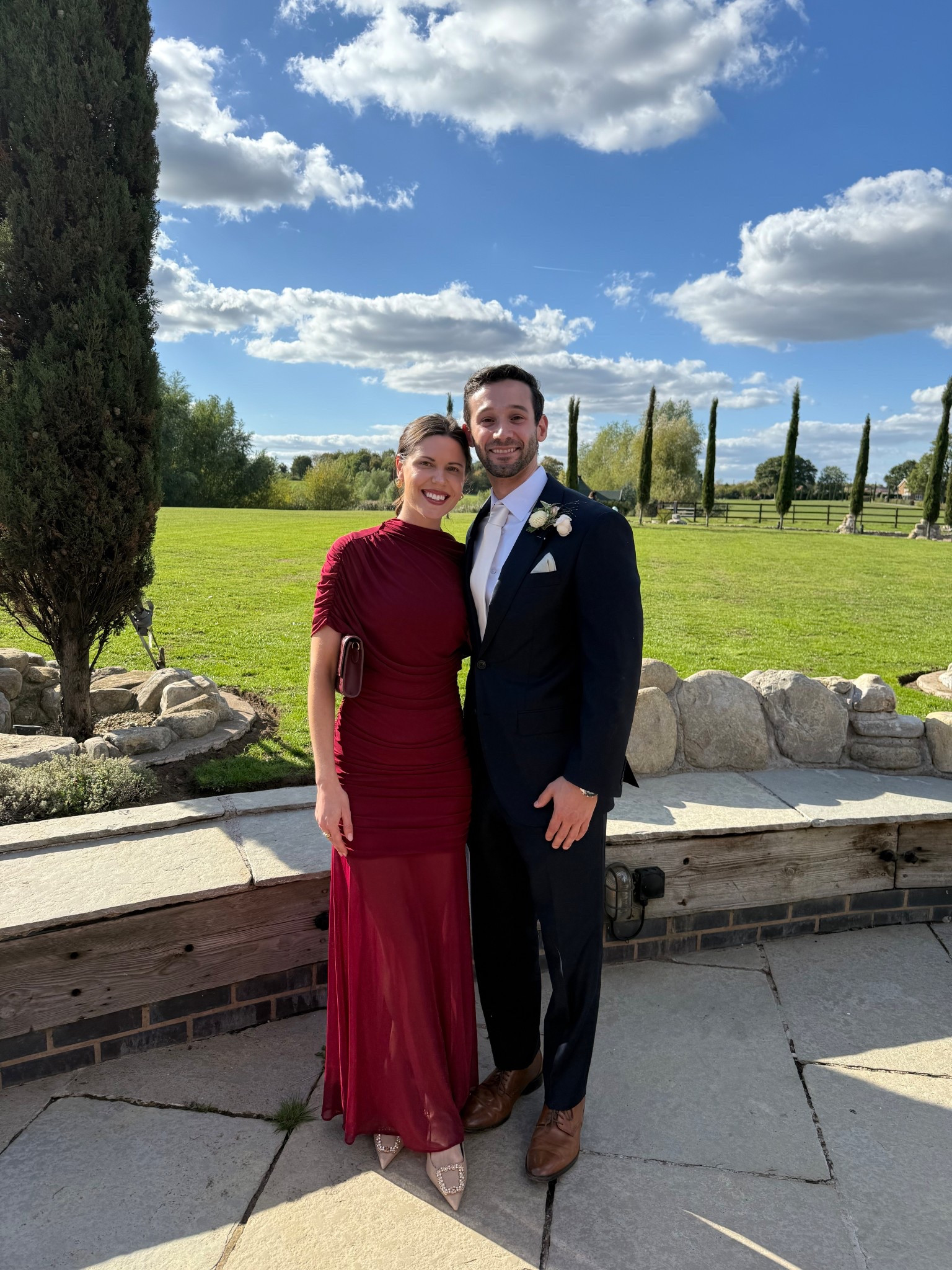 Wedding guest dress by Amanda Uprichard 10/10!! Love the capped sleeves & drapping, size XS. Shoes TTS I did 7.5, very comfortable!


#LTKWedding #LTKStyleTip #LTKSeasonal