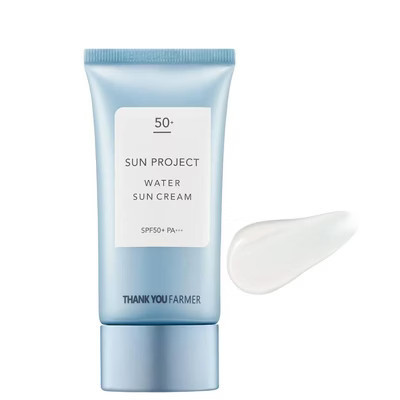 Thank you Farmer - Sun Project 50+ Water Sun Cream | Deeply moisturizing sunscreen that protects |   and strengthens skin barrier - (1.75oz) | Target