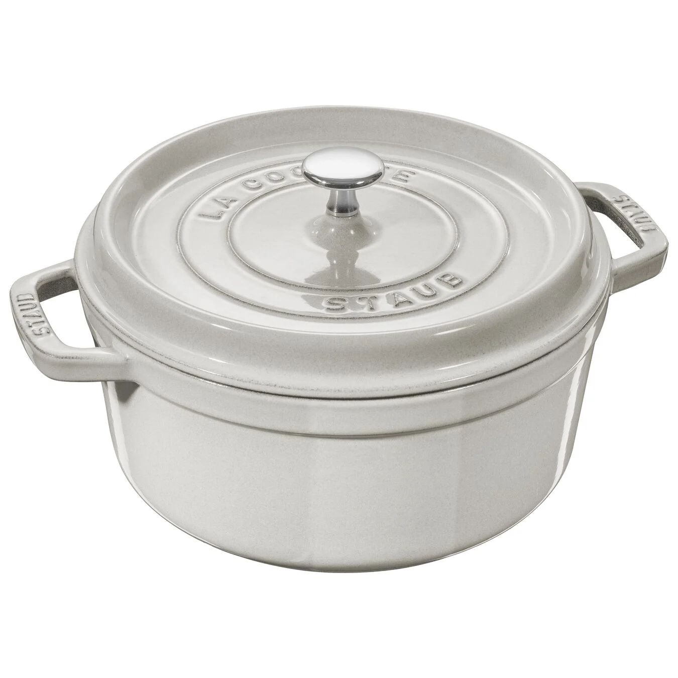 5.5 qt, round, Cocotte, white truffle | The ZWILLING Group Cutlery & Cookware