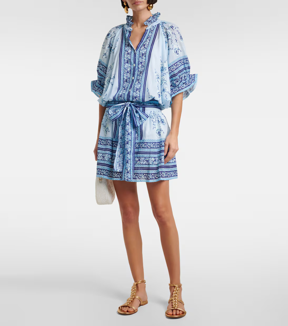Printed cotton beach dress | Mytheresa (US/CA)