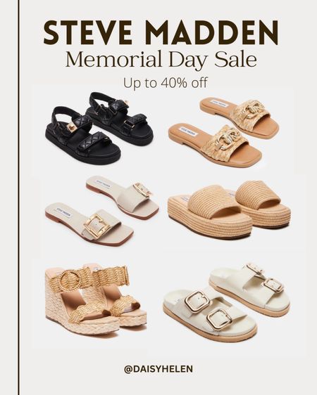 Steve Madden Memorial Day Sale #memorialdaysale #sandalsale #summershoes

#LTKFindsUnder100 #LTKSaleAlert #LTKShoeCrush