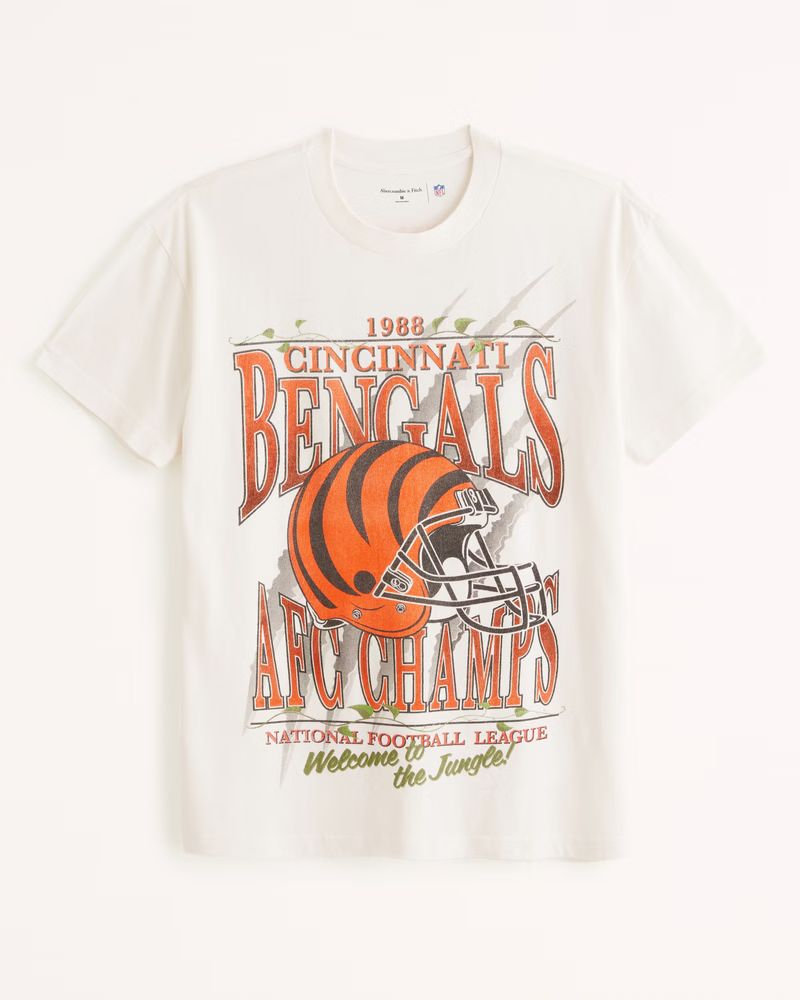 Cincinnati Bengals Graphic Tee | Abercrombie & Fitch (US)