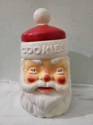 Vintage 1974 Empire Santa Claus Cookie Jar Plastic Blow Mold 12" Tall  USA | eBay | eBay US