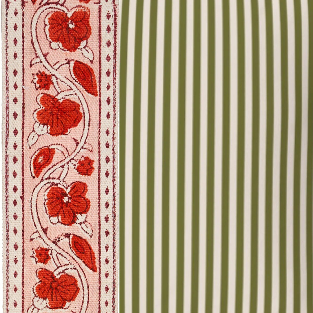 Ready to Ship - Honshu in Robin's Egg by Thibaut for 16x26" insert | Wheaton Whaley Home