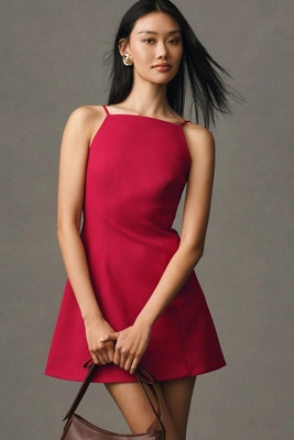 Mare Mare Square-Neck Shift Mini Dress | Anthropologie (US)