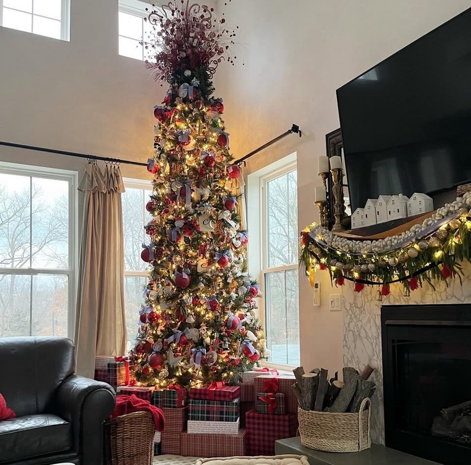 She’s a beaut Clark, our main family room 18’ foot tree.

#LTKHoliday #LTKSeasonal