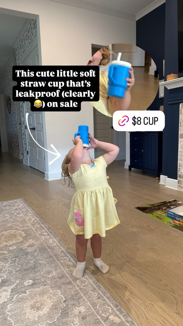 @Target This cute little soft straw cup that’s leakproof (clearly 😂) on sale / back to school / toddler must have

#LTKmomlife #LTKKids #LTKBaby