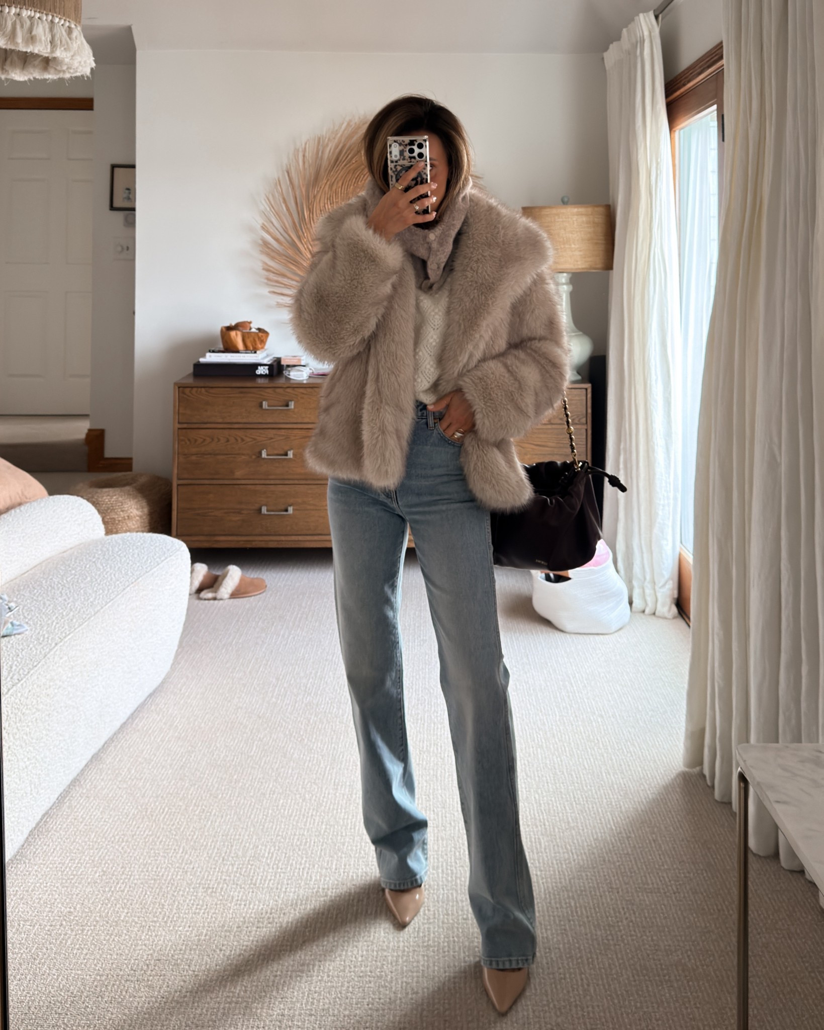 Styling the jeans that give me the best booty lift and long legs!! Size up! I’m wearing a 26 

#LTKootd #LTKSeasonal #LTKOver40