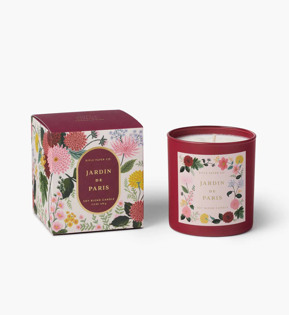 9.5 oz Candle - Jardin de Paris | Rifle Paper Co.
