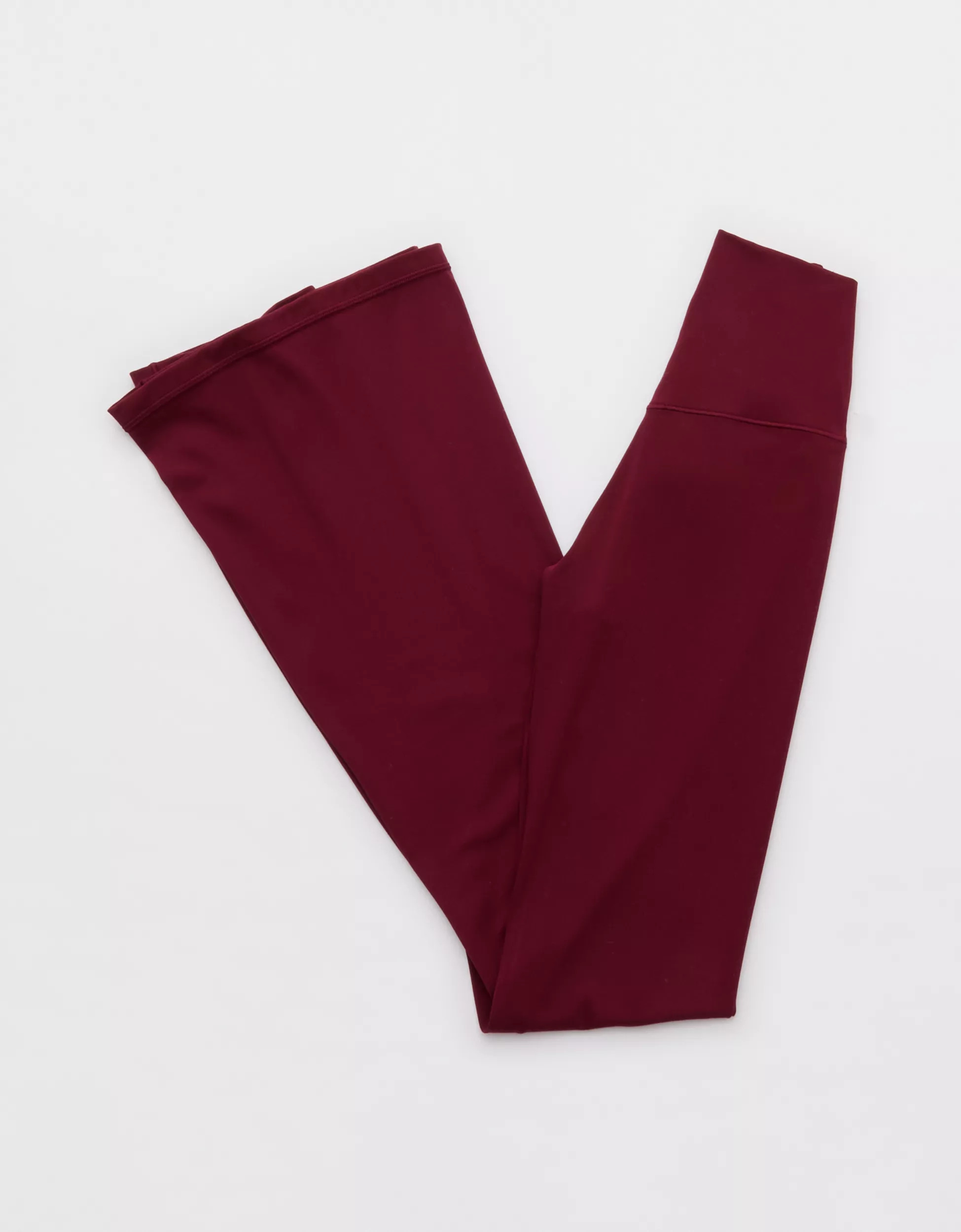 OFFLINE By Aerie Real Me High Waisted Crossover Flare Legging | Aerie