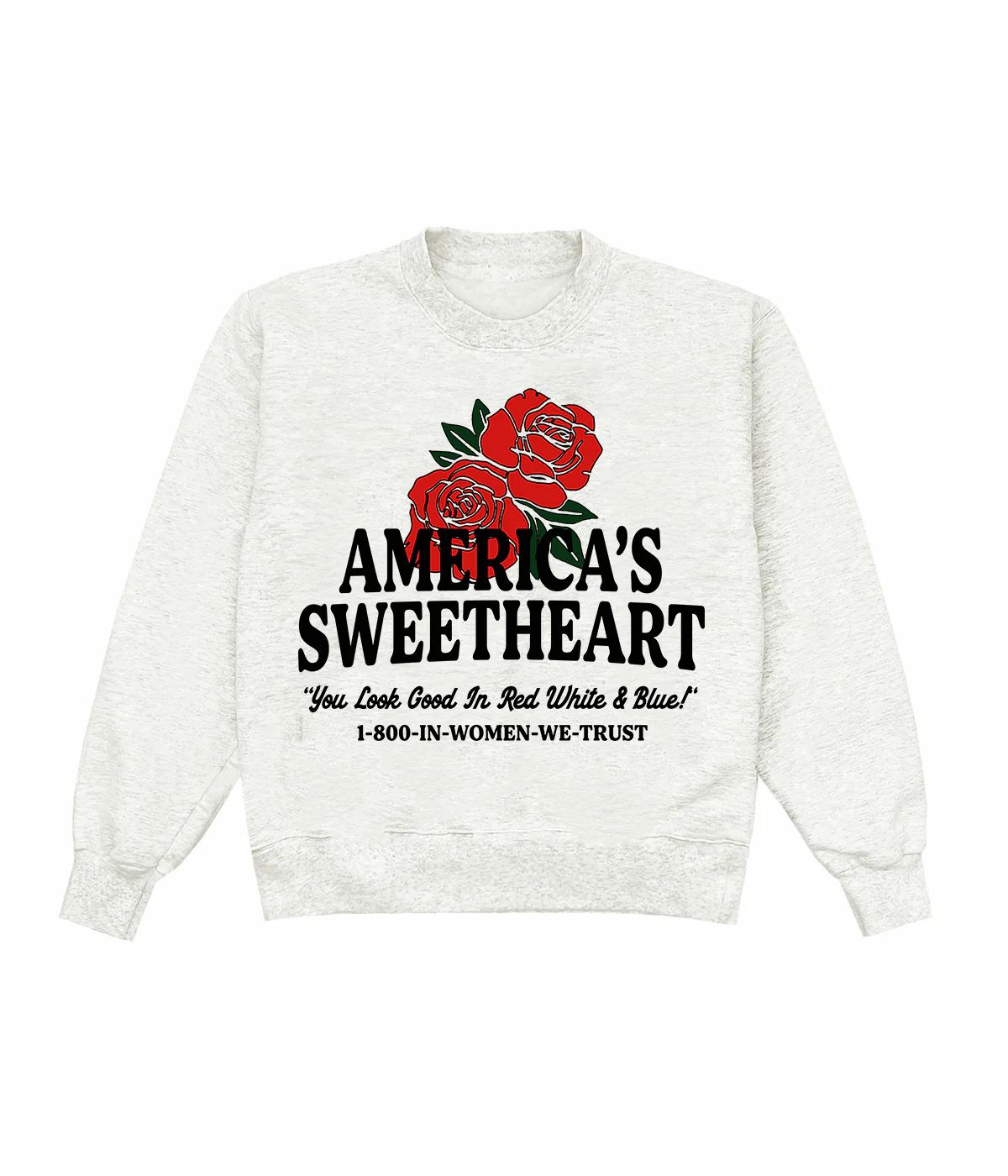 Americas Sweetheart Crewneck | Shop Kristin Jones
