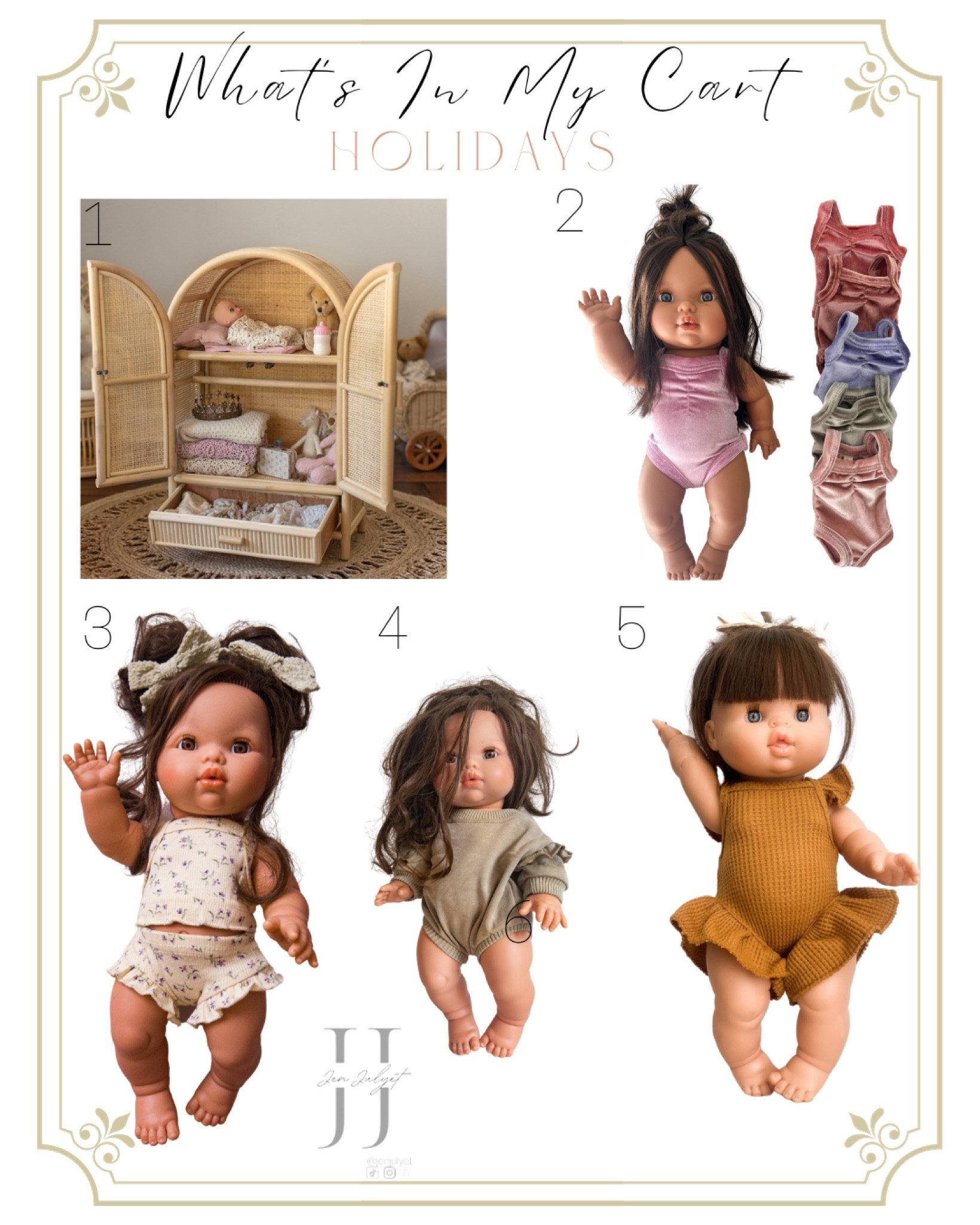 The perfect Christmas present for the any little girl that is in her doll era! 

Doll closet cabinet clothes accessories 

#LTKCyberSaleES #LTKGiftGuide #LTKkids