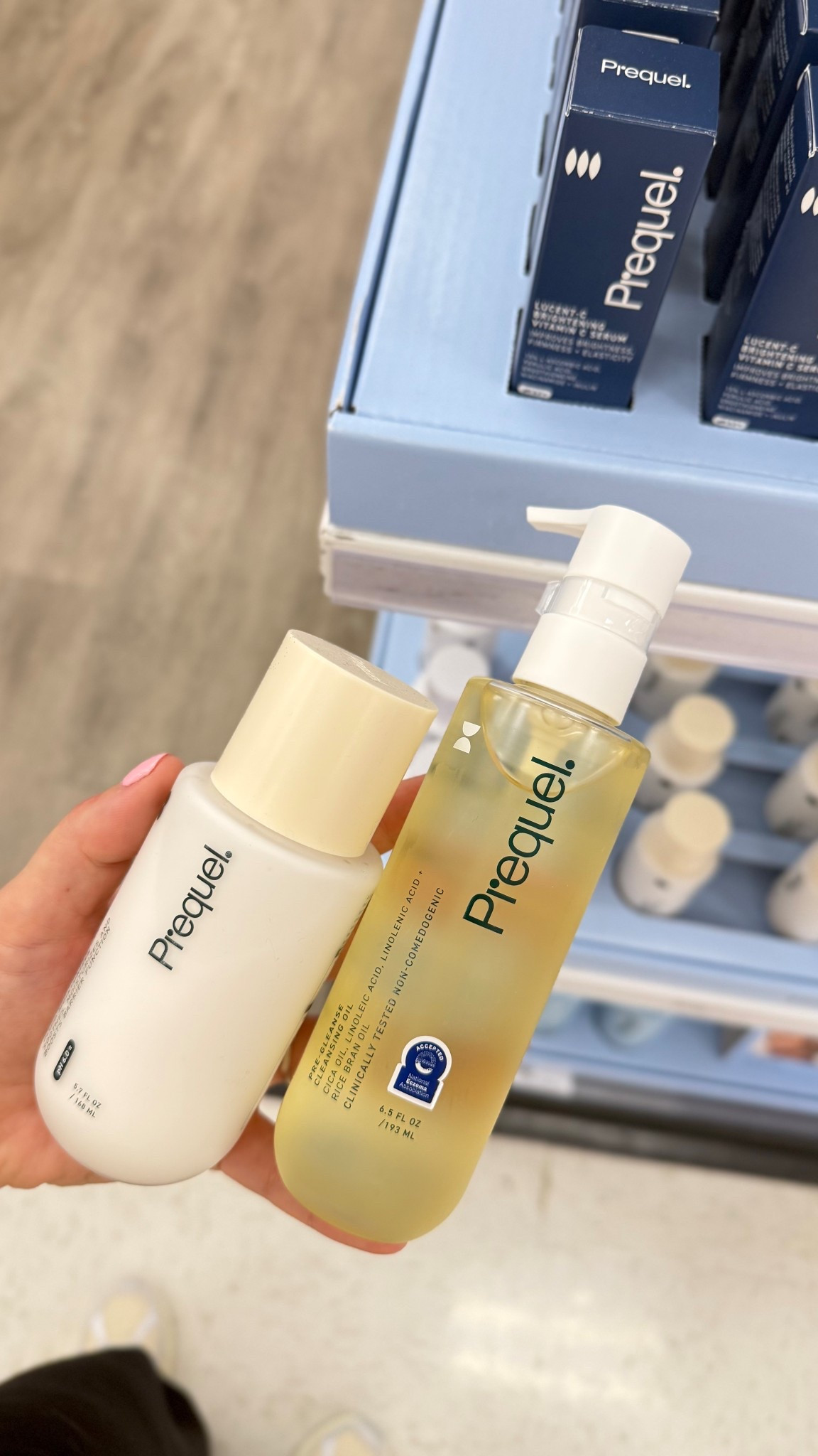 The best duo!! I love to oil cleanse before washing my face it has been so wonderful for removing all makeup and helping with blackheads/buildup!! Highly recommend 👏 

Prequel also has a new milky moisturizer/toner that is SO great and affordable. It’s a staple in my spring/summer skincare as a dry/combo girly!! On sale at target right now too 

#LTKselfcare #LTKSaleAlert #LTKmomlife