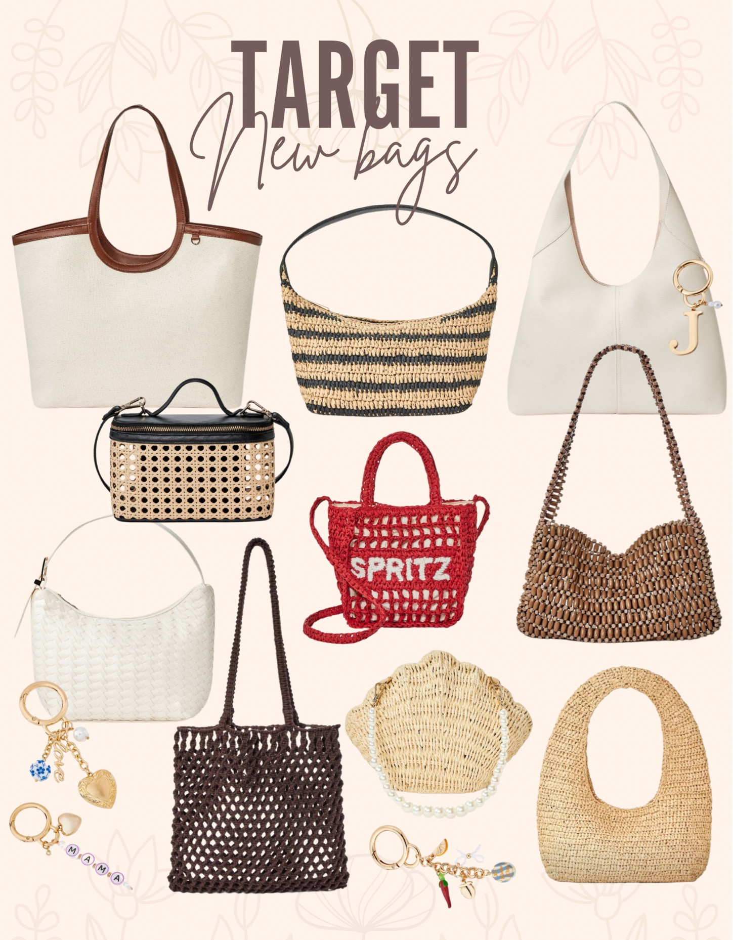 New Target bags @targetstyle #targetstyle 

Summer style, vacation style, target finds, bags, summer bags  


#LTKSeasonal #LTKSaleAlert #LTKItBag